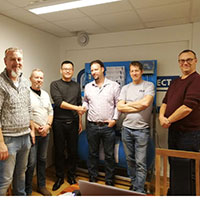 美控工程师远赴瑞典服务客户